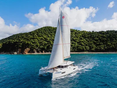 Rendezvous III, Fountaine Pajot Astrea 42 - 4 + 1 cab. sailing catamaran charter in the BVI