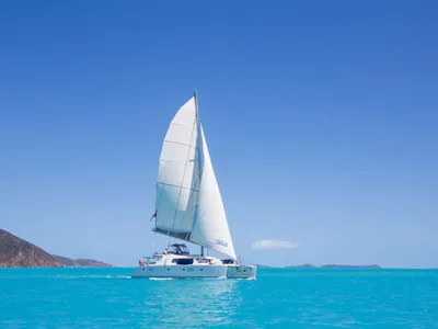 Azuria, Lagoon 50 sailing catamaran charter in the BVI