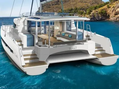 High hopes, Bali 5.4 sailing catamaran charter in the BVI