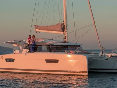 Fountaine Pajot Astrea 42, Fountaine Pajot Astrea 42 sailing catamaran charter in the BVI