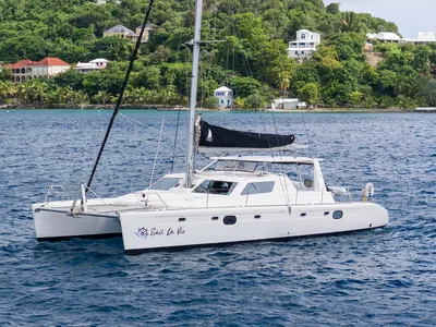 Sail La Vie, Voyage 480 sailing catamaran charter in the BVI