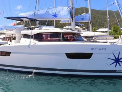 Michelle ma Belle, Fountaine Pajot Astrea 42 Quatuor sailing catamaran charter in the BVI