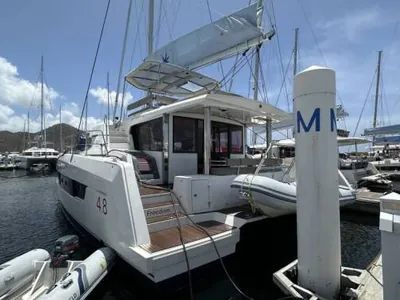 Freedom, Bali 4.8 sailing catamaran charter in the BVI
