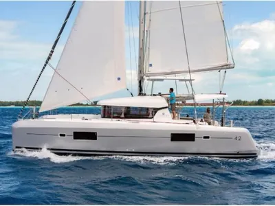 Lagoon 42, Lagoon 42 sailing catamaran charter in the BVI