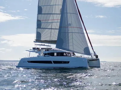 Have It All, Fountaine Pajot FP48 sailing catamaran charter in the BVI