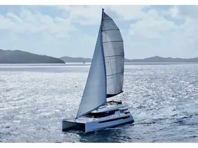 Good Vibrations, Leopard 50 sailing catamaran charter in the BVI