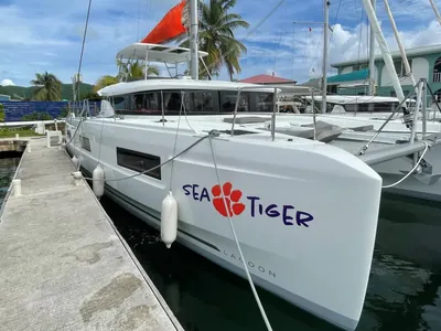 Sea Tiger, Lagoon 46 sailing catamaran charter in the BVI