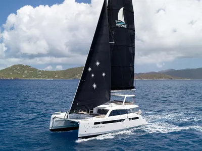Southern Cross, Voyage 510 sailing catamaran charter in the BVI